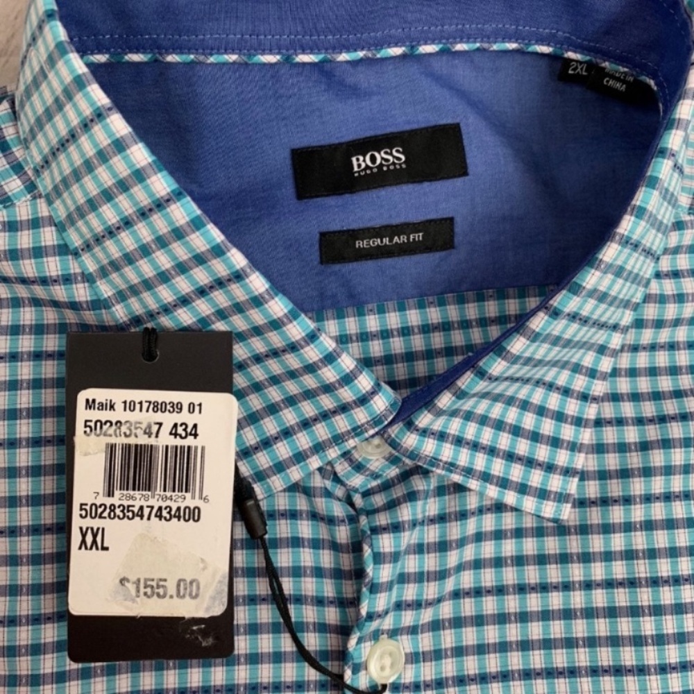 Hugo Boss Maik Checkered Button down - Picture 5 of 8
